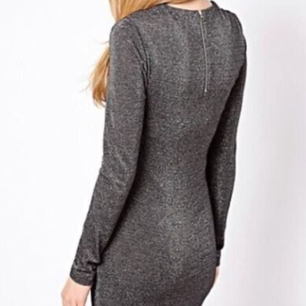 $189 NEW Ted Baker London Dress Cocktail Long Sleeve Sheath Zippered Back - Picture 5 of 17